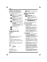 Preview for 140 page of DeWalt DC901 Instructions Manual