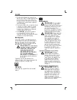 Preview for 178 page of DeWalt DC901 Instructions Manual