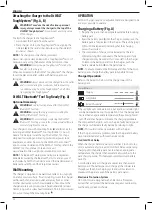 Preview for 22 page of DeWalt DCB104 Original Instructions Manual