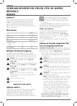 Preview for 58 page of DeWalt DCB104 Original Instructions Manual