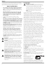 Preview for 10 page of DeWalt DCB107 Original Instructions Manual