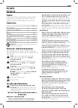 Preview for 5 page of DeWalt DCC018 Original Instructions Manual