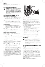 Preview for 10 page of DeWalt DCC020IB Instruction Manual