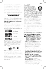 Preview for 37 page of DeWalt DCC2560 Instruction Manual