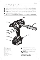 Preview for 3 page of DeWalt DCD130 Instruction Manual