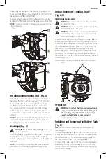 Preview for 11 page of DeWalt DCD130 Instruction Manual