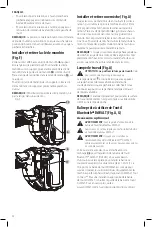 Preview for 24 page of DeWalt DCD130 Instruction Manual