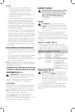 Preview for 36 page of DeWalt DCD130 Instruction Manual