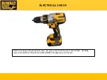 Preview for 24 page of DeWalt DCD991P2 Service Training