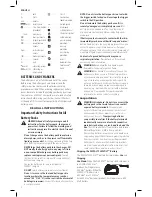 Preview for 6 page of DeWalt DCD997 Instruction Manual