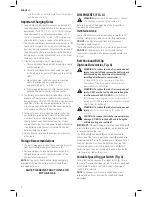 Preview for 10 page of DeWalt DCD997 Instruction Manual