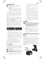 Preview for 13 page of DeWalt DCD997 Instruction Manual