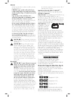 Preview for 20 page of DeWalt DCD997 Instruction Manual