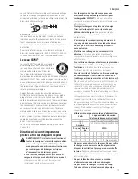 Preview for 21 page of DeWalt DCD997 Instruction Manual