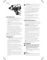 Preview for 44 page of DeWalt DCD997 Instruction Manual