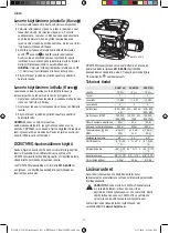 Preview for 100 page of DeWalt DCE074D1R Instructions Manual