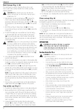 Preview for 32 page of DeWalt DCE074R Original Instructions Manual