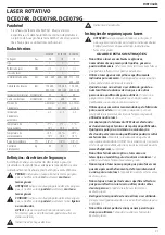 Preview for 93 page of DeWalt DCE074R Original Instructions Manual