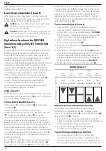 Preview for 110 page of DeWalt DCE074R Original Instructions Manual