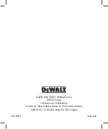 Preview for 152 page of DeWalt DCE089D1G18 Manual