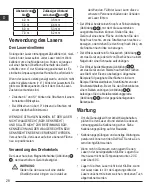 Preview for 28 page of DeWalt DCE089G18 Manual