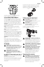 Preview for 25 page of DeWalt DCE350 Instruction Manual