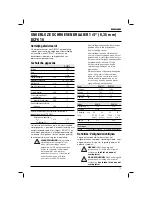 Preview for 75 page of DeWalt DCF610 Original Instructions Manual