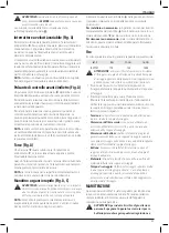 Preview for 61 page of DeWalt DCF787 Instructions Manual