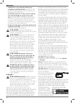 Preview for 68 page of DeWalt DCF787 Instructions Manual