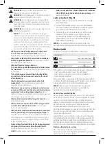 Preview for 76 page of DeWalt DCF787 Instructions Manual