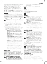 Preview for 95 page of DeWalt DCF809 Instructions Manual