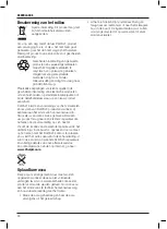 Preview for 92 page of DeWalt DCF887 Original Instructions Manual