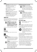 Preview for 138 page of DeWalt DCF887 Original Instructions Manual