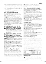 Preview for 33 page of DeWalt DCF894 Instructions Manual