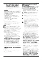 Preview for 21 page of DeWalt DCG426 Instructions Manual