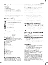 Preview for 25 page of DeWalt DCG426 Instructions Manual