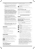 Preview for 33 page of DeWalt DCG426 Instructions Manual