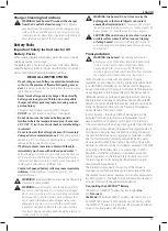 Preview for 35 page of DeWalt DCG426 Instructions Manual