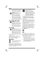 Preview for 36 page of DeWalt DCH143 Original Instructions Manual