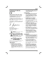 Preview for 39 page of DeWalt DCH143 Original Instructions Manual