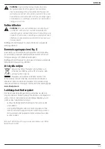 Preview for 141 page of DeWalt DCH172 Original Instructions Manual