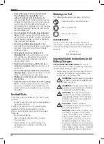 Preview for 40 page of DeWalt DCH273P2 Original Instructions Manual