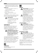 Preview for 80 page of DeWalt DCH273P2 Original Instructions Manual