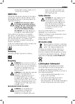 Preview for 171 page of DeWalt DCH273P2 Original Instructions Manual