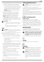 Preview for 15 page of DeWalt DCH417 Original Instructions Manual