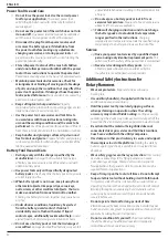 Preview for 32 page of DeWalt DCH417 Original Instructions Manual