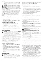 Preview for 38 page of DeWalt DCH417 Original Instructions Manual