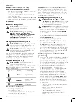 Preview for 78 page of DeWalt DCH481 Original Instructions Manual