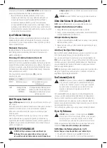 Preview for 128 page of DeWalt DCH481 Original Instructions Manual