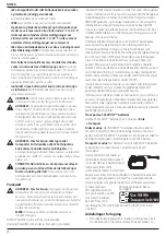 Preview for 98 page of DeWalt DCH735 Original Instructions Manual